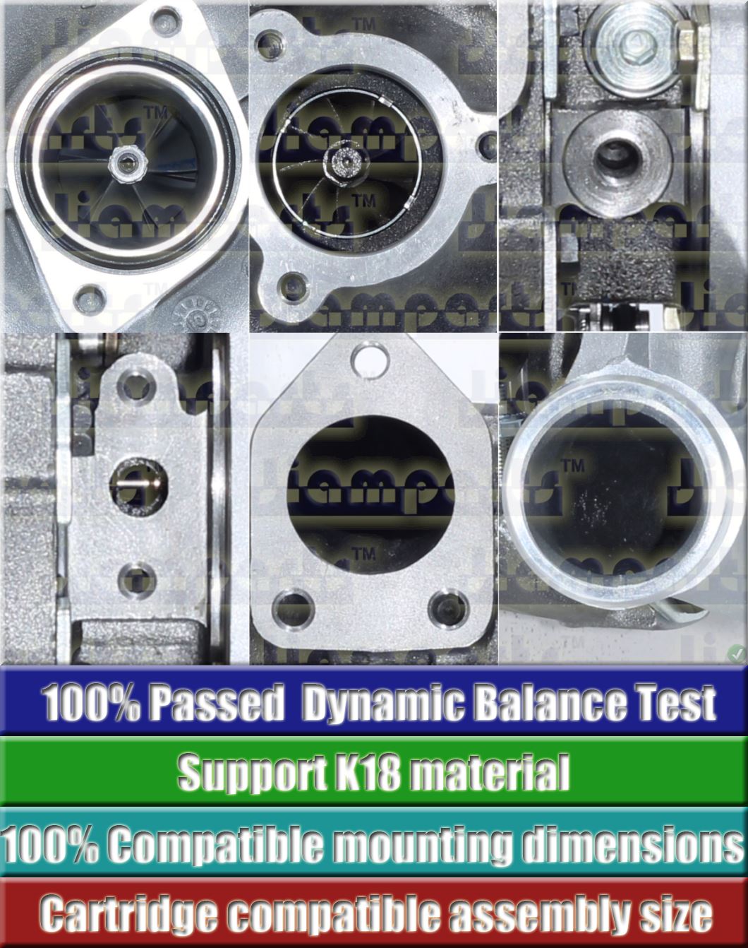 Description image:Turbocharger HYUNDAI BV43-2074DCBAA 419 18_5303-970-0127