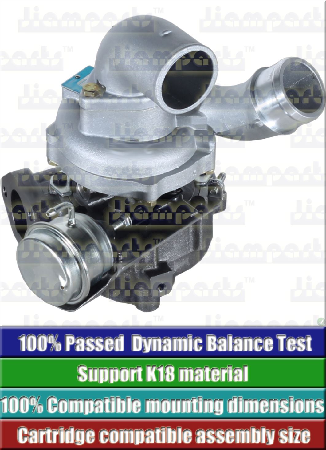 Description image:Turbocharger HYUNDAI BV43-2074DCBAA 419 18_5303-970-0127