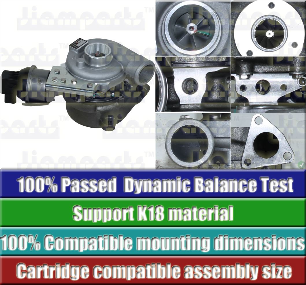 Description image:Turbocharger BV43-1874KXB380 18KVAXC 5303-970-0168