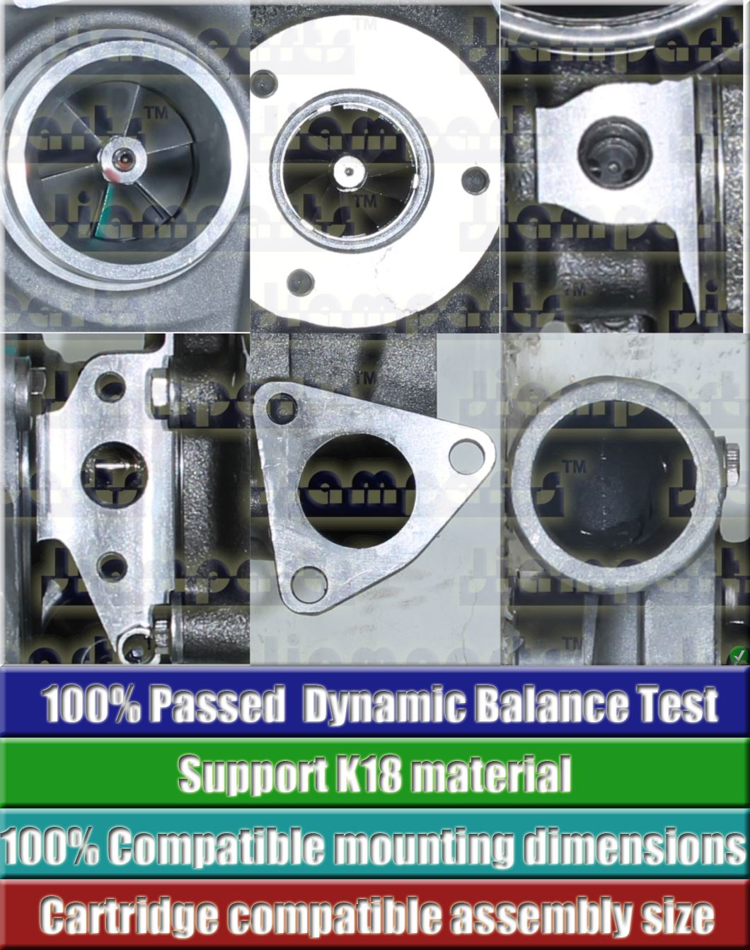 Description image:Turbocharger BV43-1874KXB380 18KVAXC 5303-970-0168