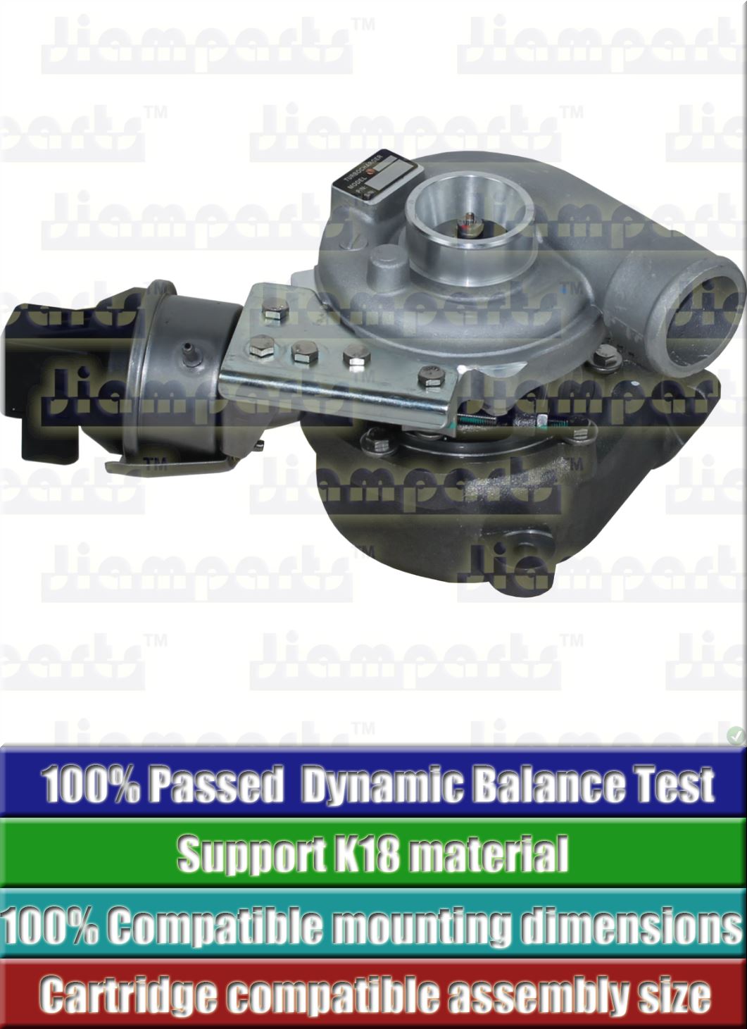 Description image:Turbocharger BV43-1874KXB380 18KVAXC 5303-970-0168