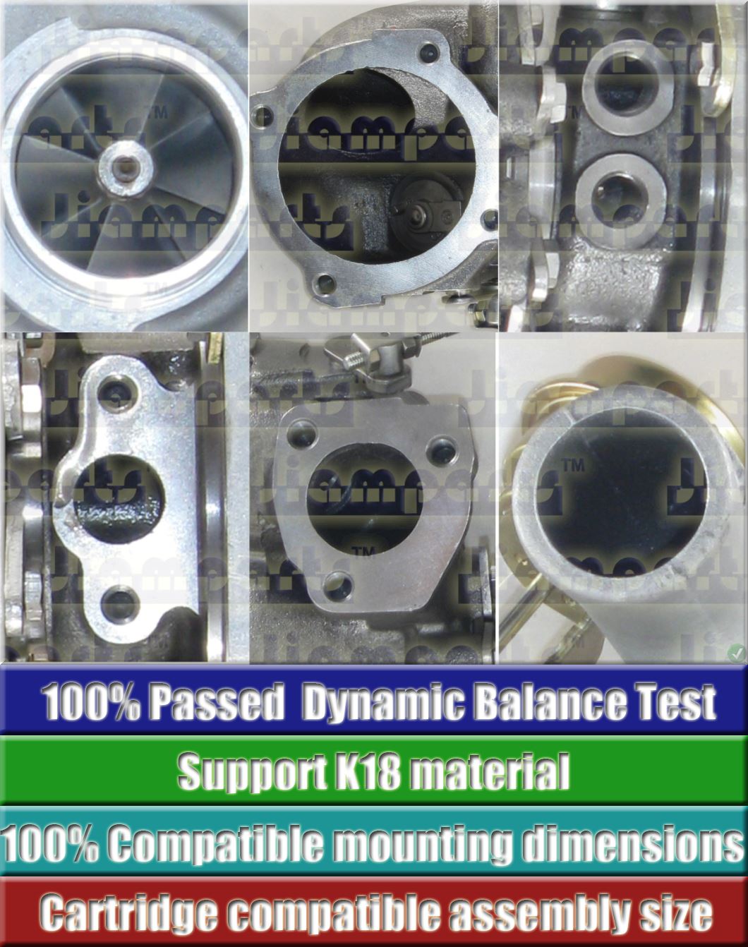 Description image:Turbocharger K03-2072GAA 5 88 06A 145 704