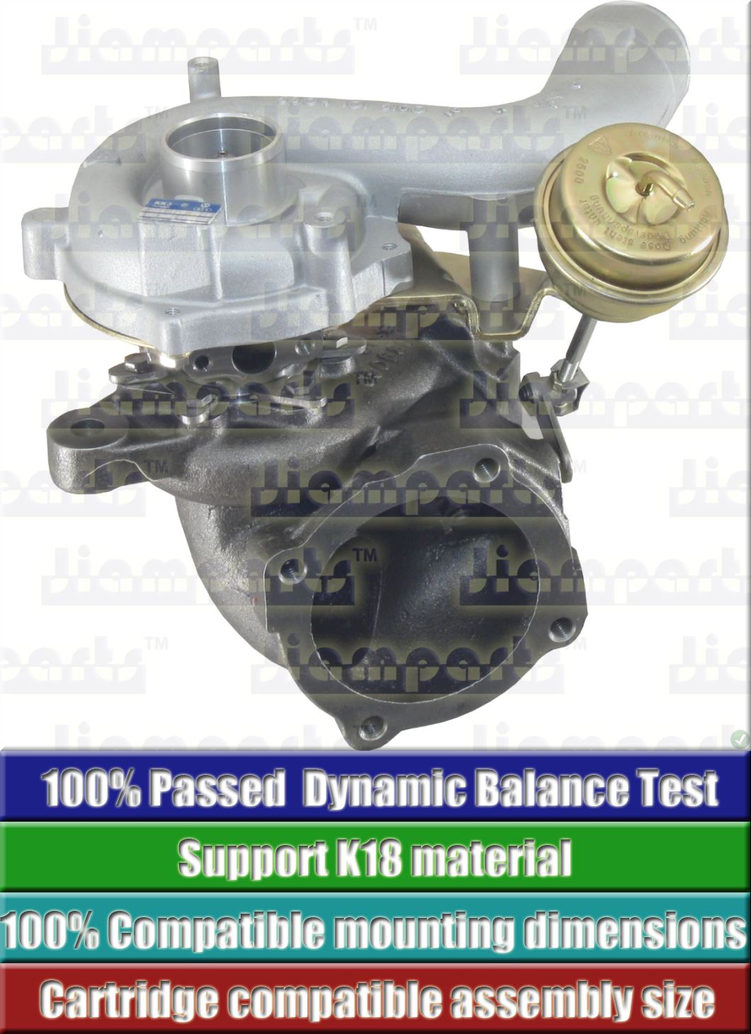 Description image:Turbocharger K03-2072GAA 5 88 06A 145 704