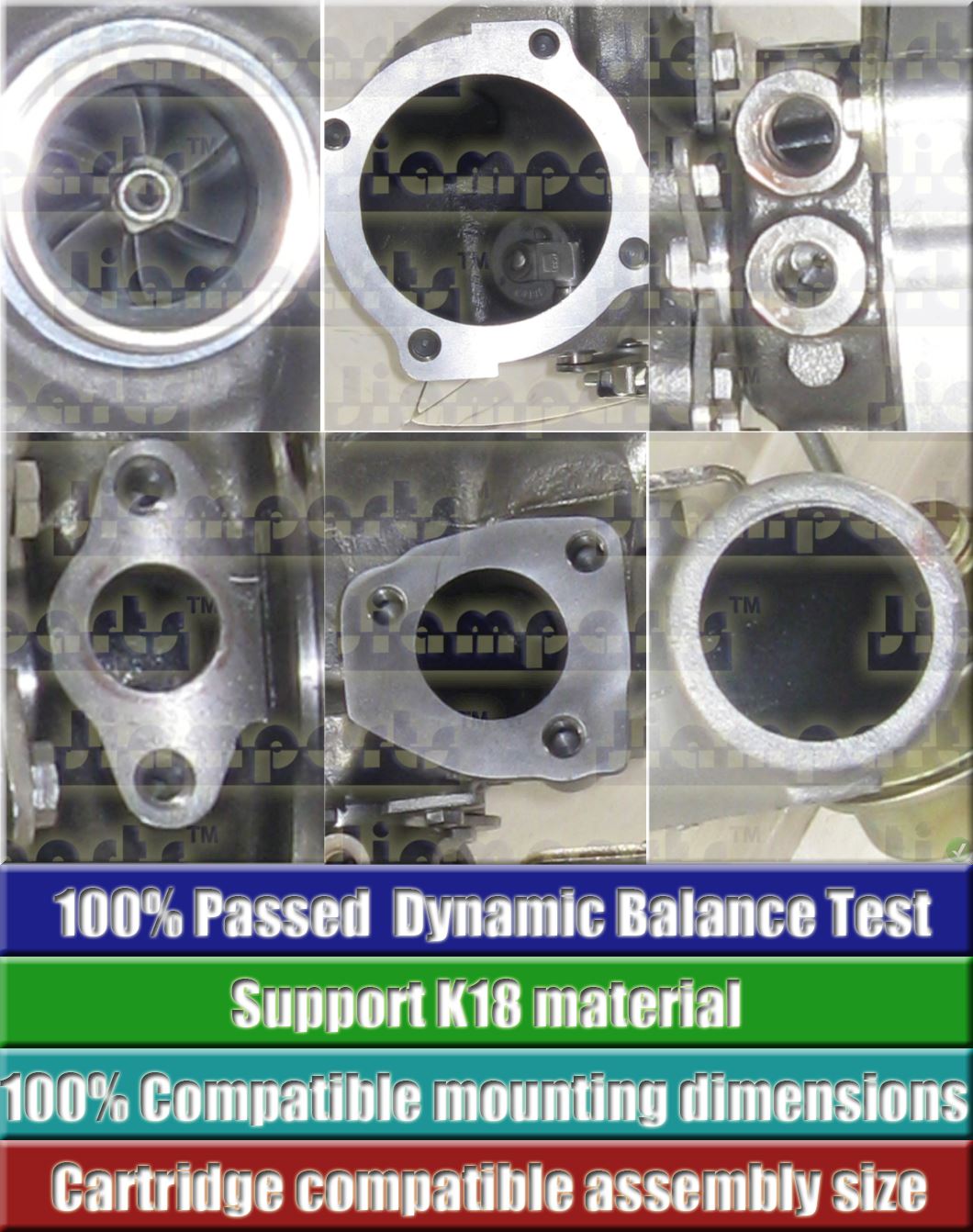 Description image:Turbocharger K03-2075EYD 5 88 5303-988-0052