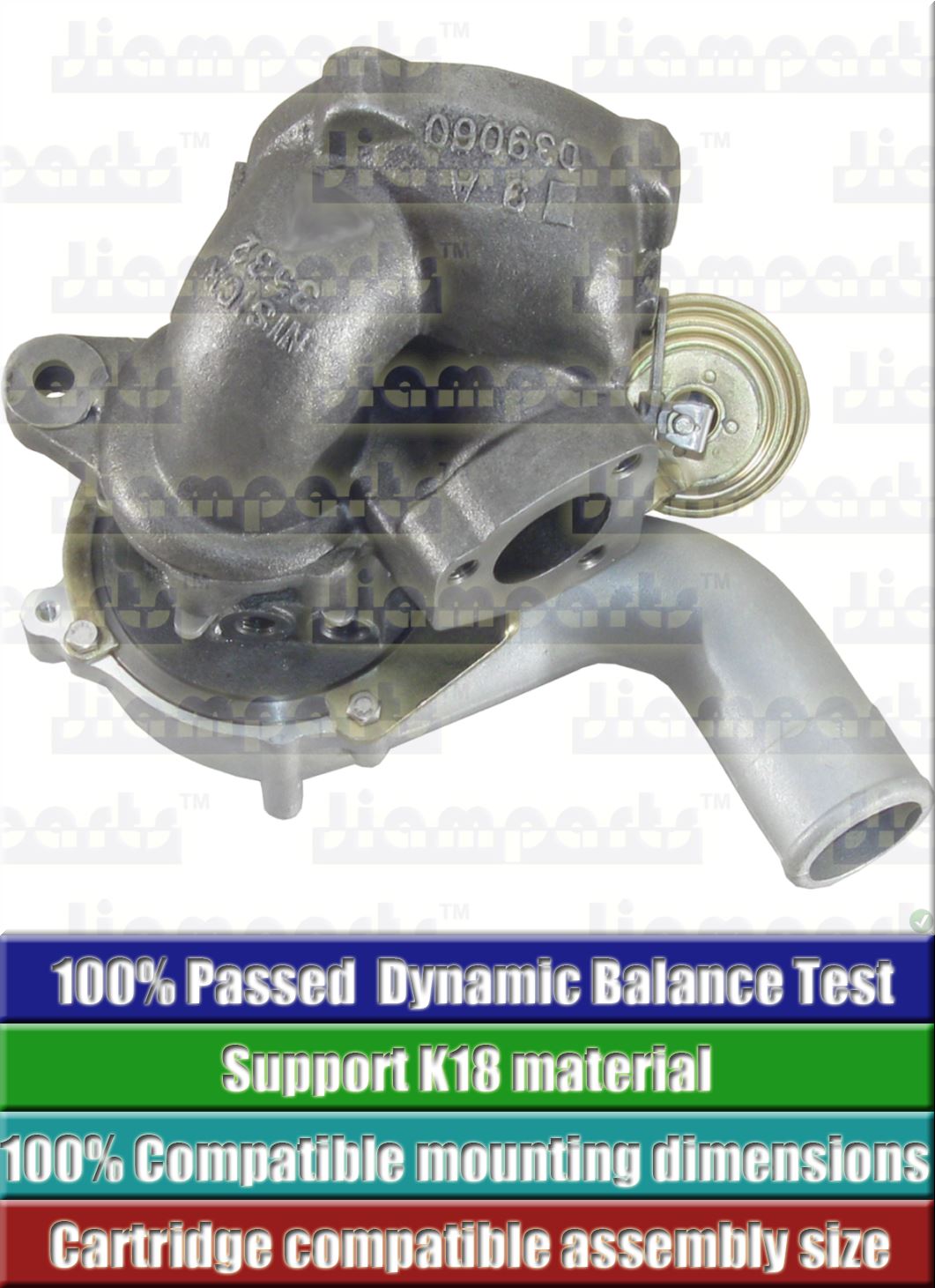 Description image:Turbocharger K03-2075EXD 5 88 5303-988-0053