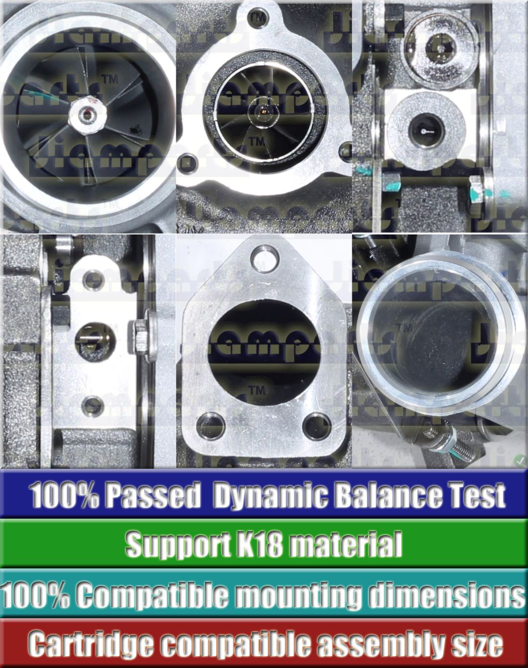 Description image:Turbocharger BV43-2074DCBAA 419 18 5303-988-0144