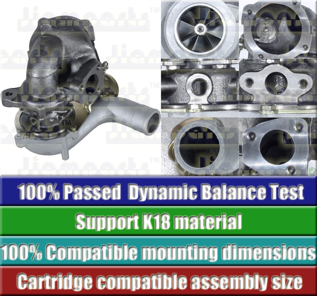 Description image:Turbocharger AUDI SKODA K03-2075EXD 5 88_06A 145 704S