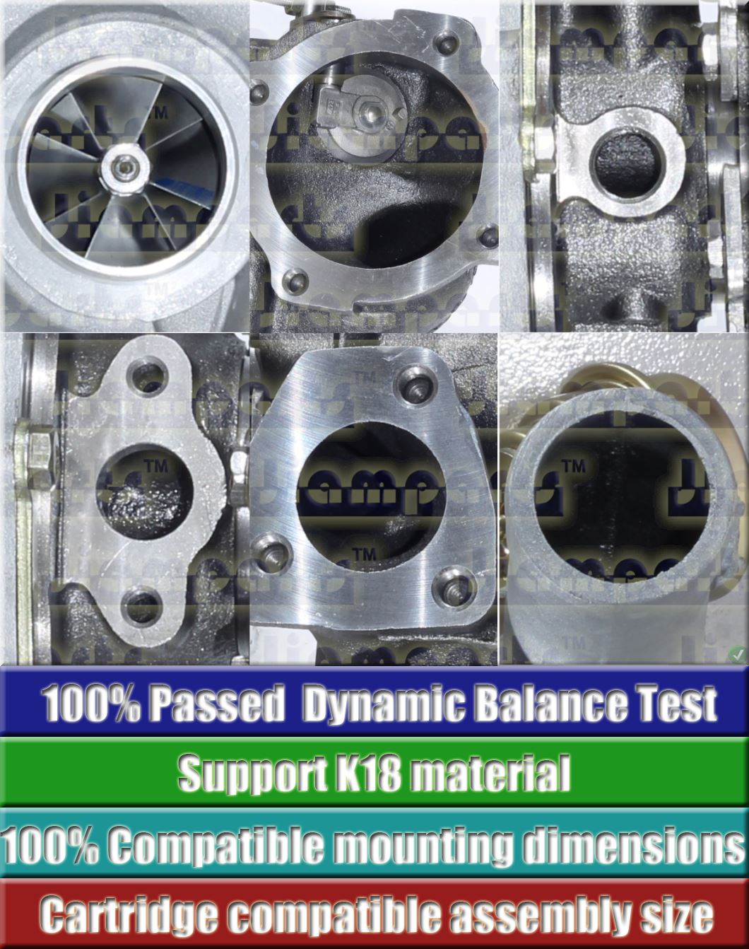Description image:Turbocharger AUDI SKODA K03-2075EXD 5 88_06A 145 704S