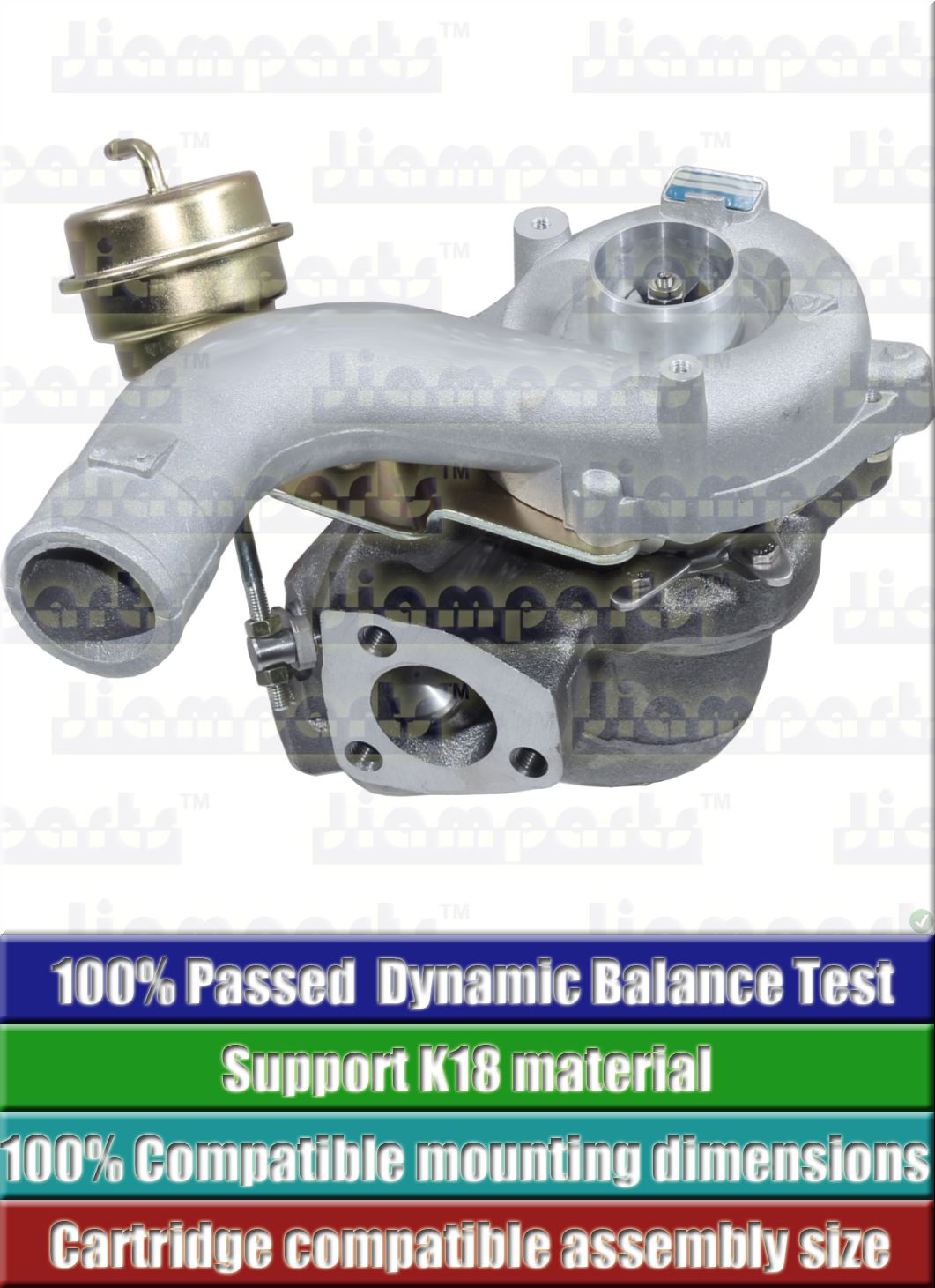 Description image:Turbocharger AUDI SKODA K03-2075EXD 5 88_06A 145 704S
