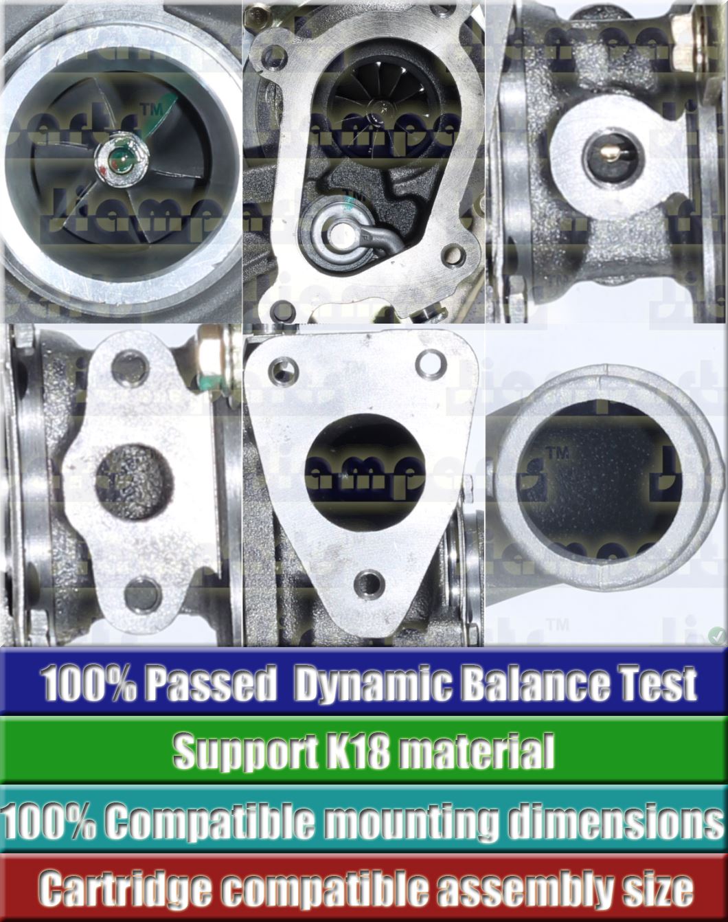 Description image:Turbocharger K03 8200715889