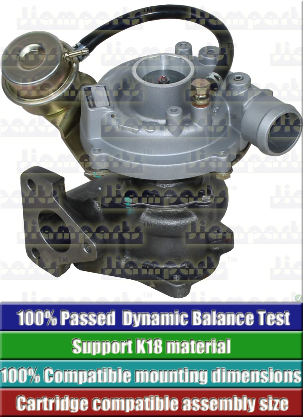 Description image:Turbocharger K03-1870EAA 3 81 53039880003