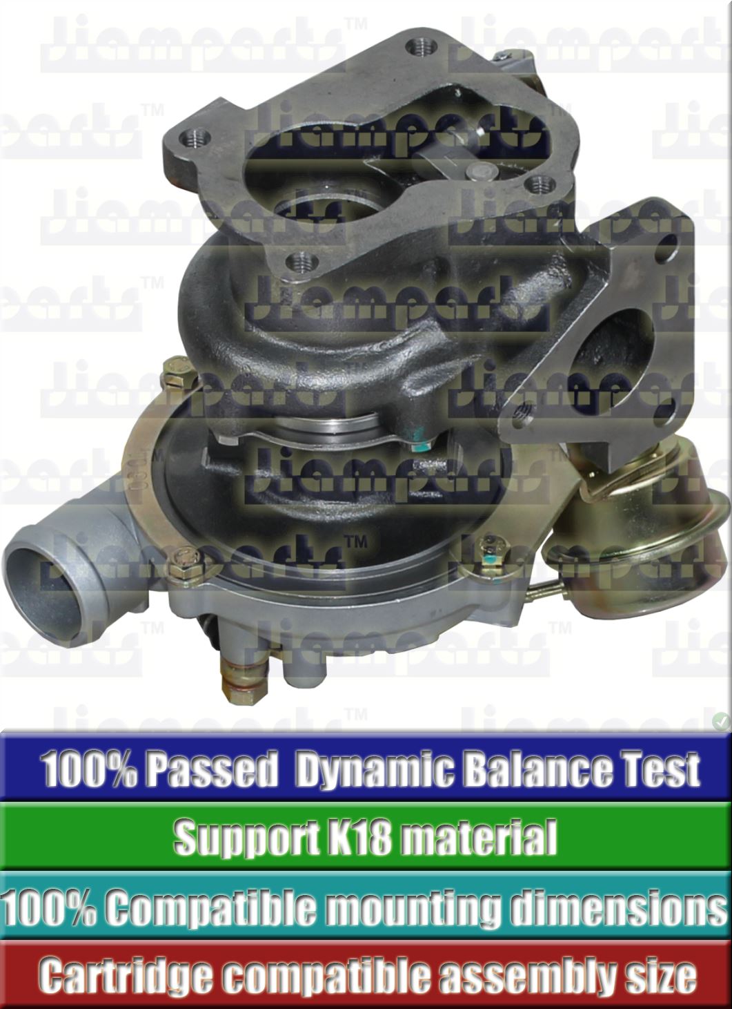 Description image:Turbocharger K03-1870EAA 3 81 53039880003