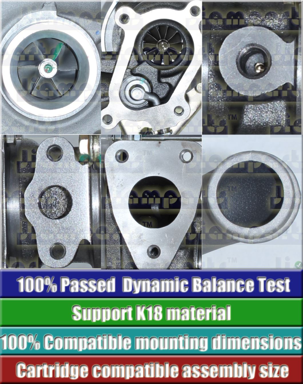 Description image:Turbocharger K03 7711134973