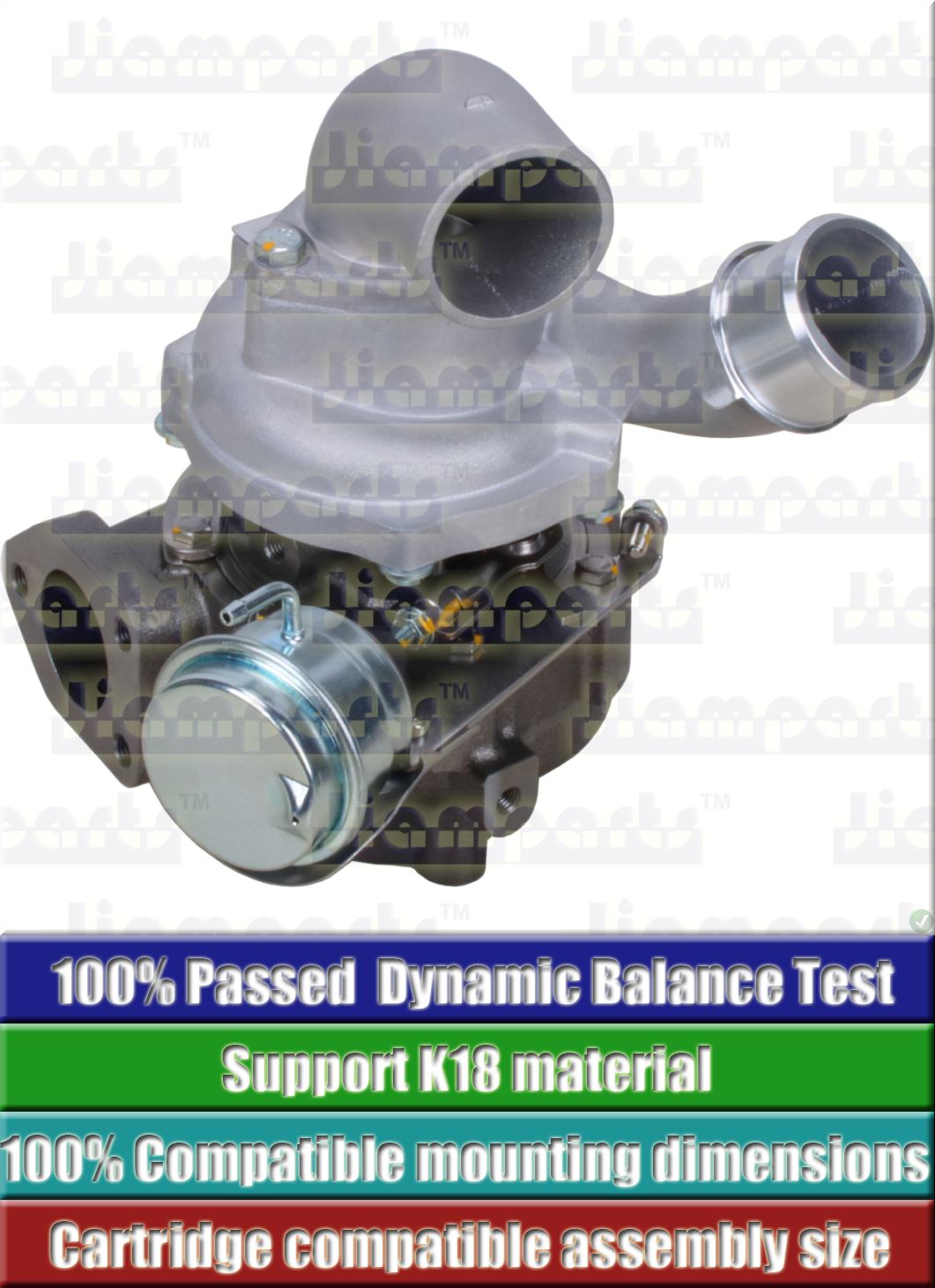 Description image:Turbocharger BV43-2074DCBAA 419 18 53039880145