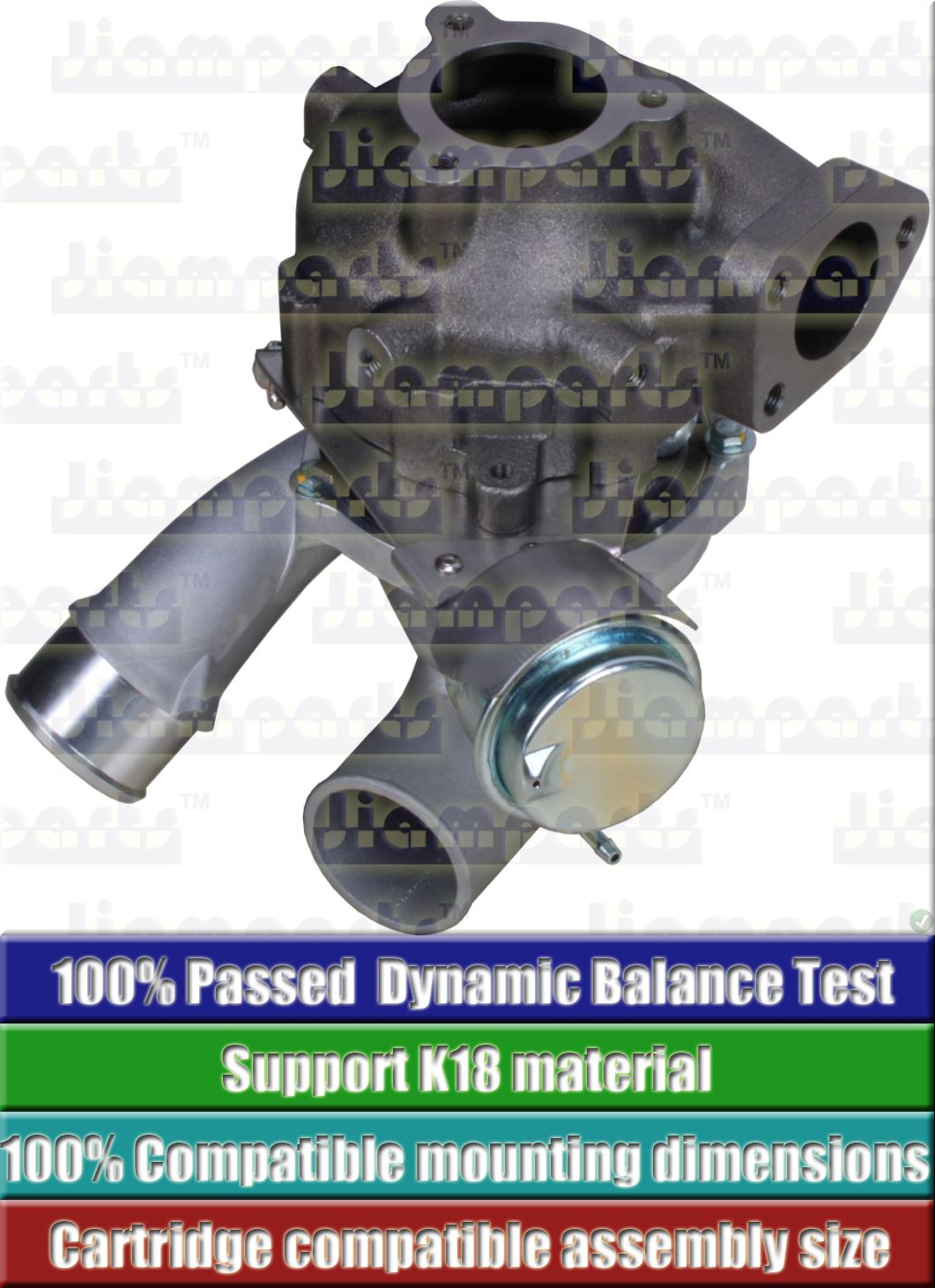 Description image:Turbocharger BV43-2074DCBAA 419 18 53039880145