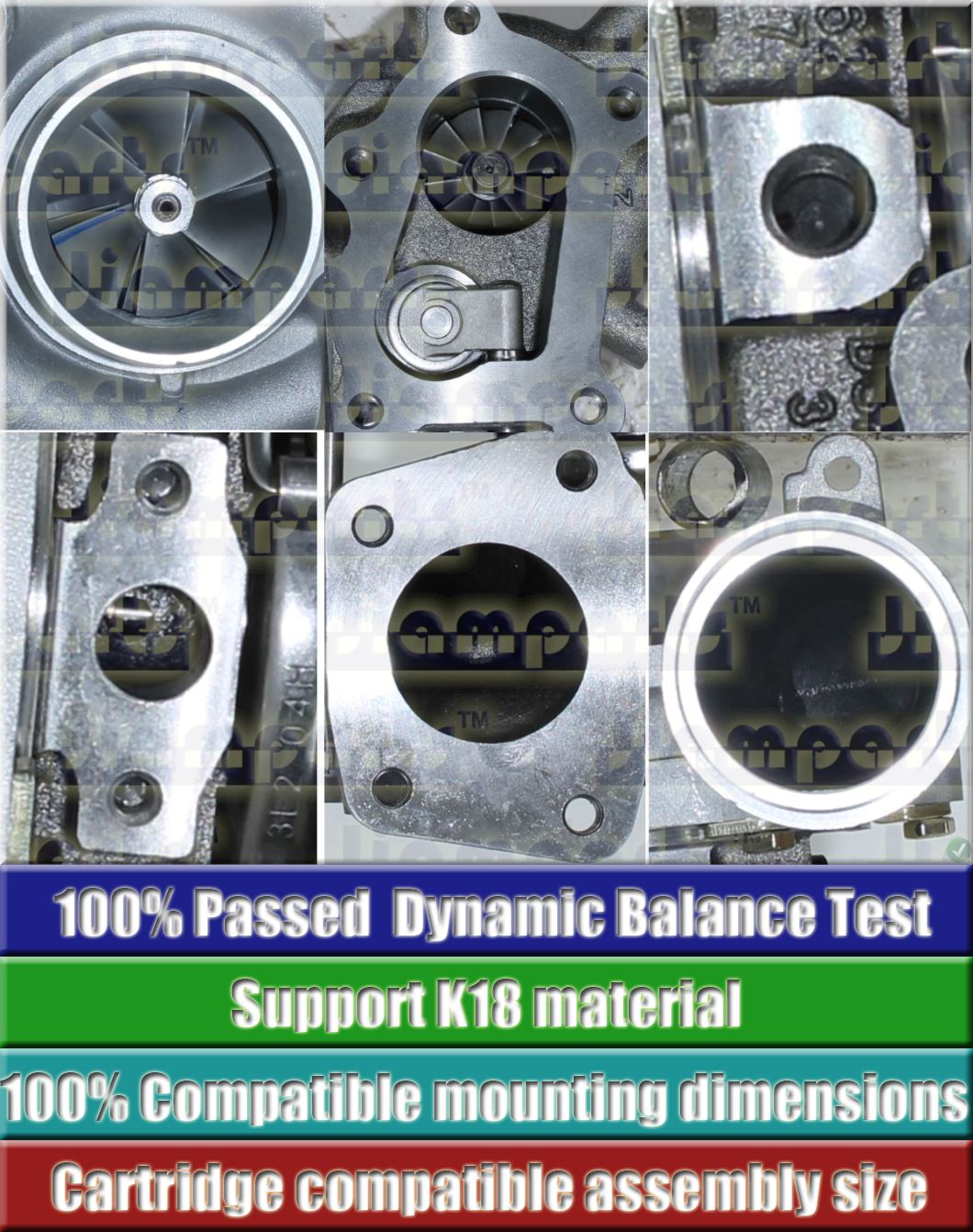 Description image:Turbocharger K0422-582 L33L13700C