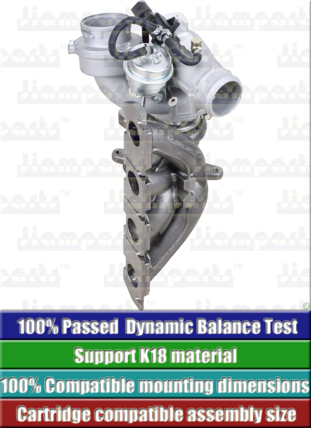Description image:Turbocharger K04-2283DXBAA 6 88 53049700064