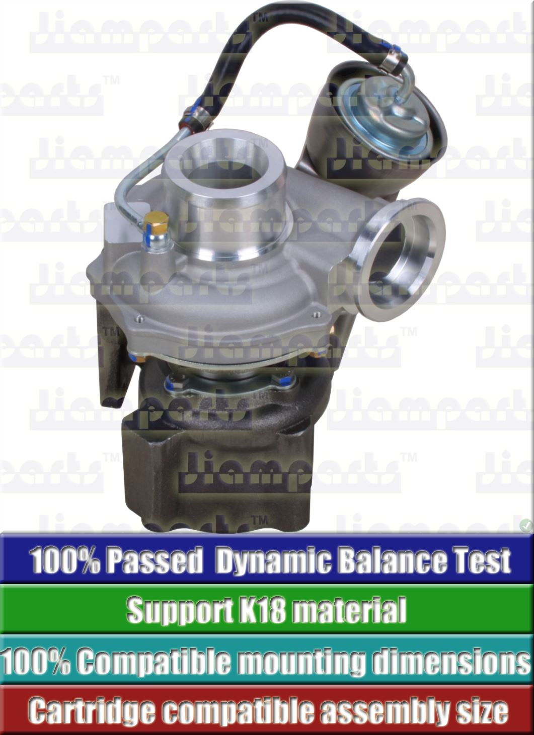Description image:Turbocharger K04-2072DCBHA 5 82 53049880087-U