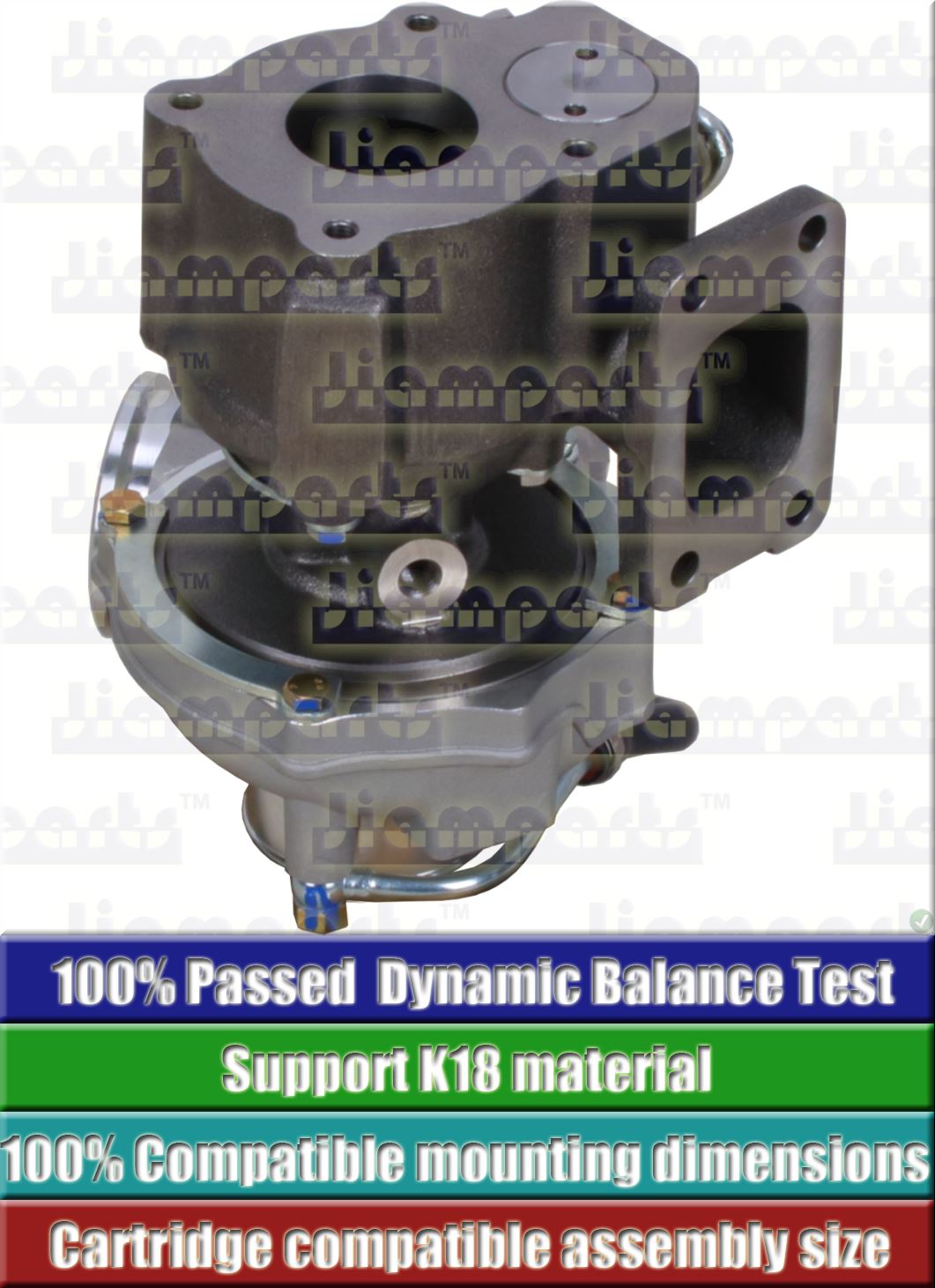 Description image:Turbocharger K04-2072DCBHA 5 82 53049880087