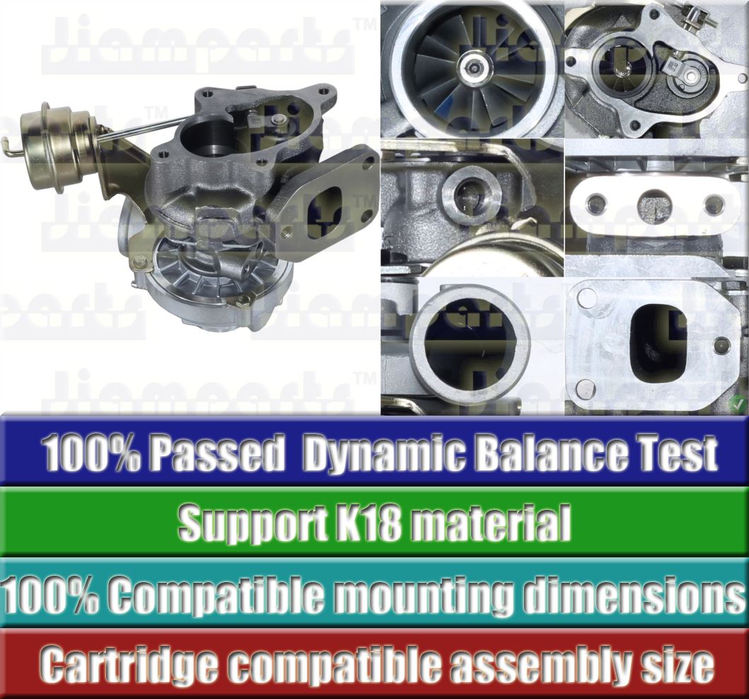 Description image:Turbocharger VOLKSWAGEN K14-2070GGB 3 8_074145701AV