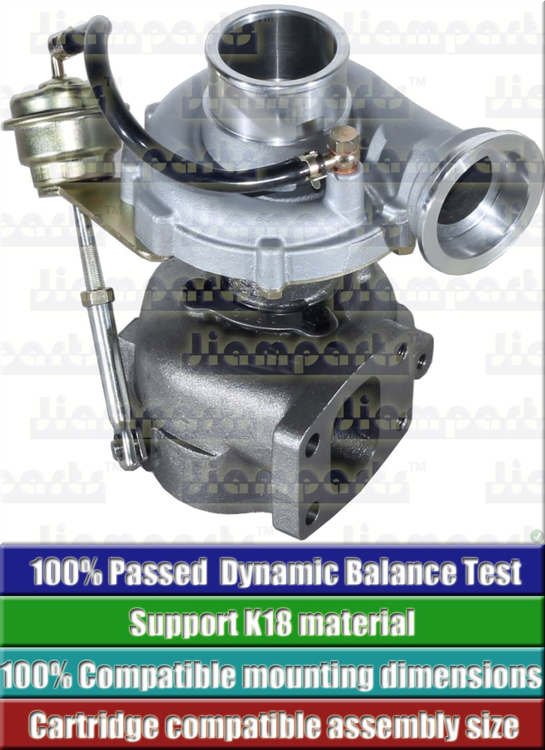 Description image:Turbocharger K16-2470GYCAA 5 82 5316-970-7024