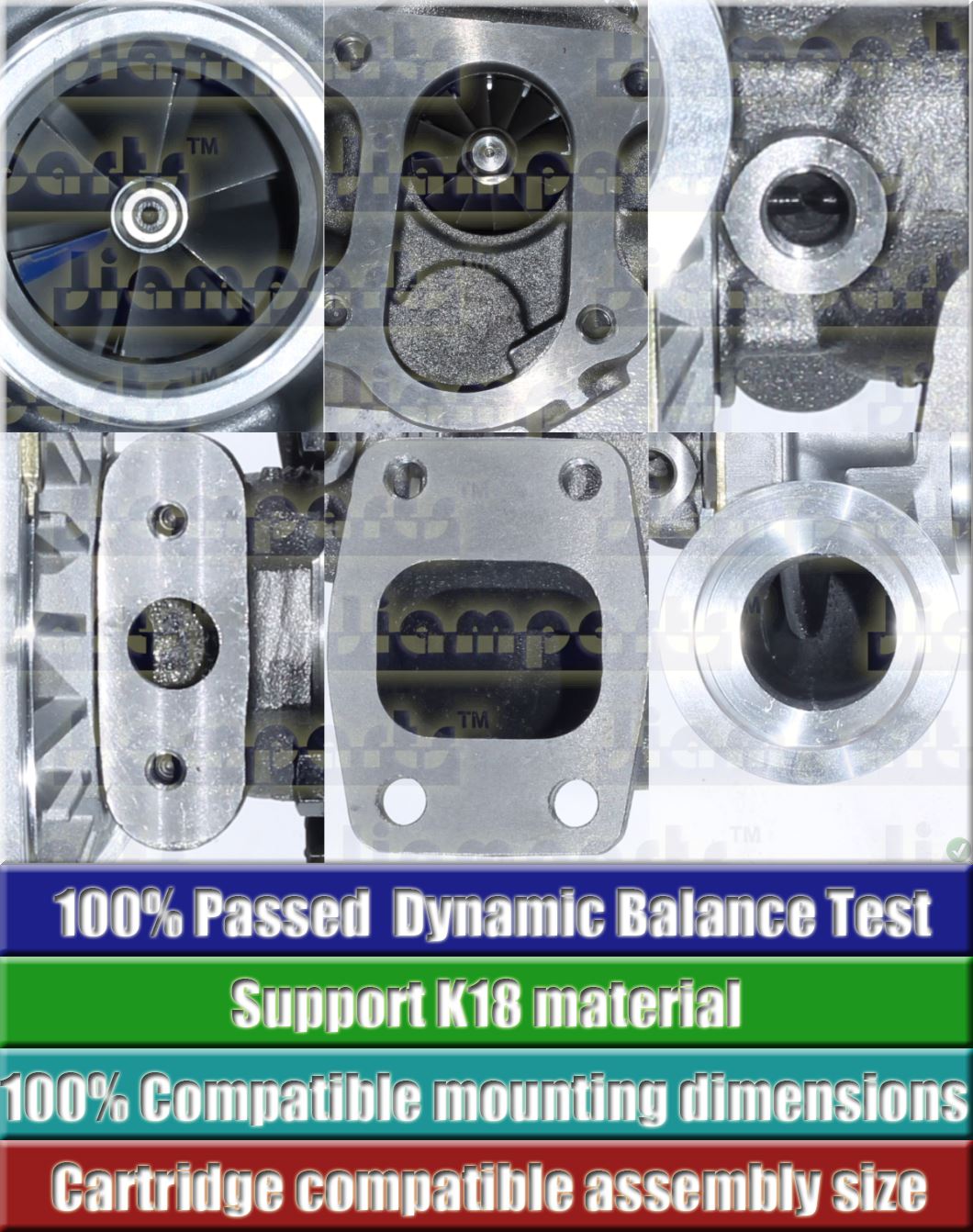 Description image:Turbocharger K16-2470GYCAA 7 12 53169707017
