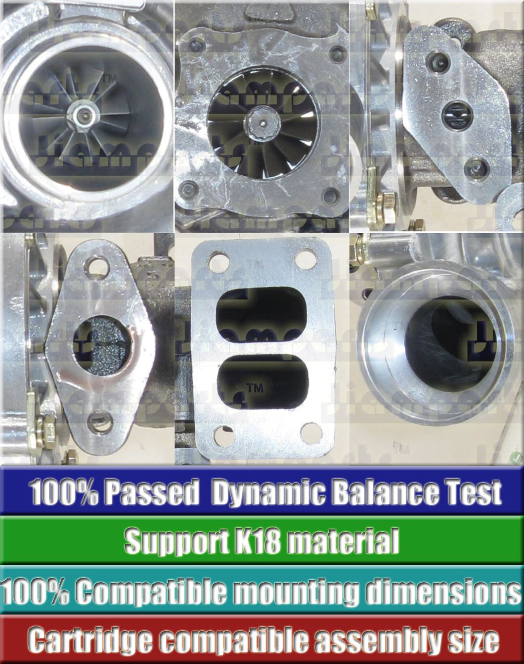 Description image:Turbocharger K24-2460GXA 12 21 364 096 0399