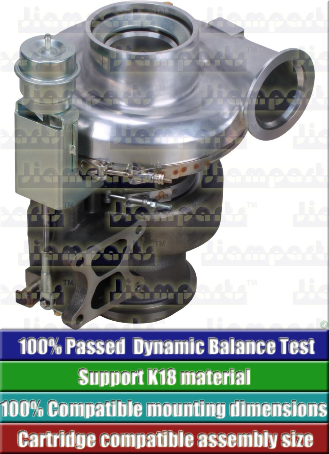 Description image:Turbocharger CUMMINS HE600WG_5324943-R