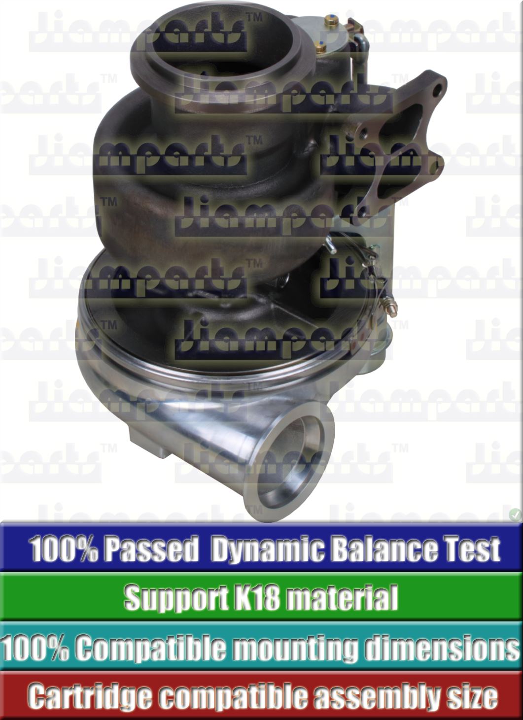 Description image:Turbocharger CUMMINS HE600WG_5324943-R