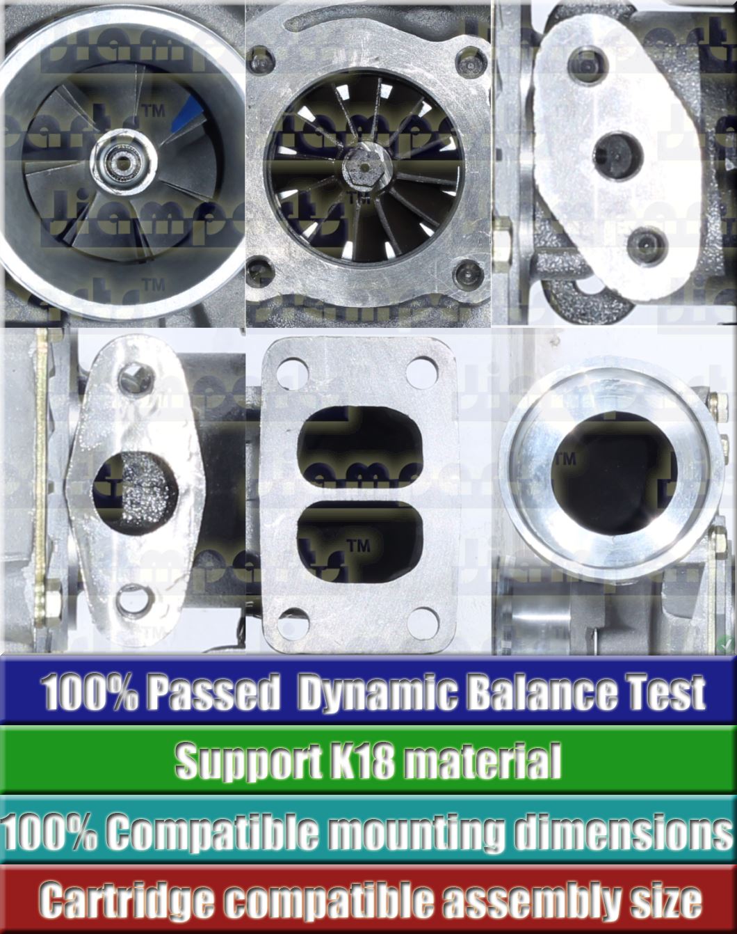 Description image:Turbocharger K27 2-2962MXAAA21 22GNATB 5327-970-6214