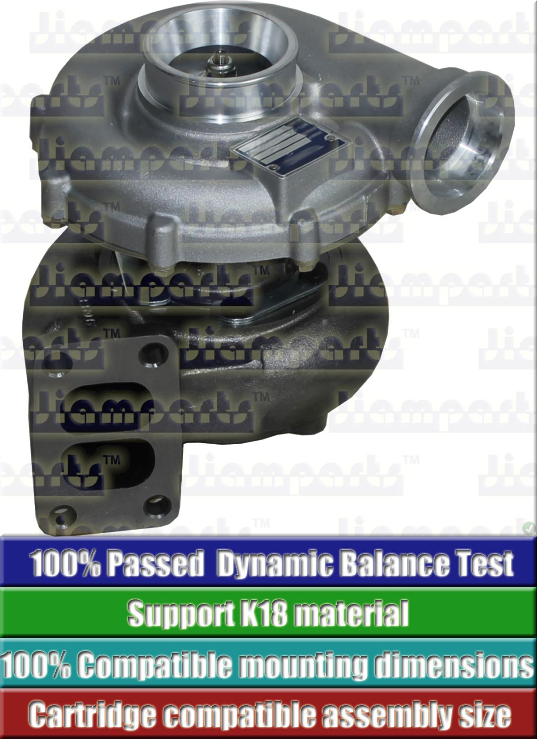 Description image:Turbocharger DEUTZ K27-2964MNA 11 11_5327-970-6416