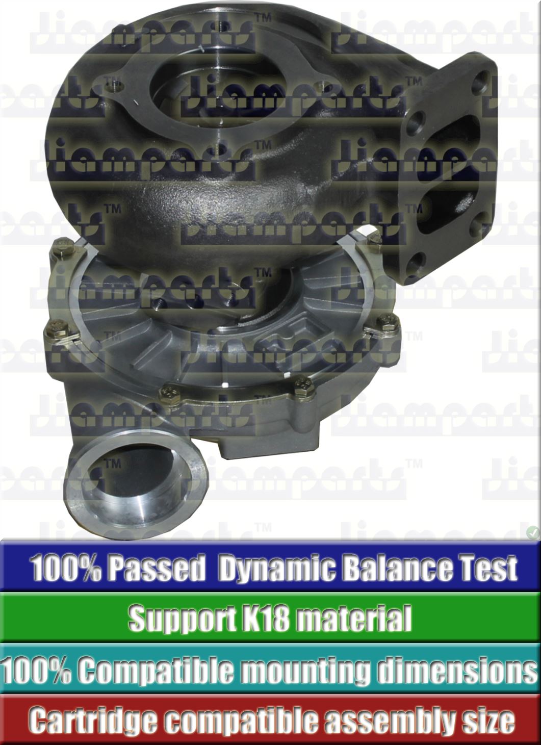 Description image:Turbocharger DEUTZ K27-2964MNA 11 11_5327-970-6416