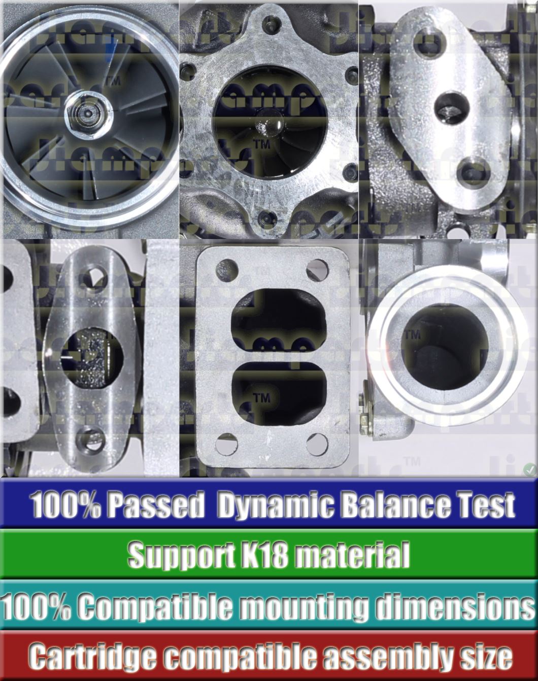 Description image:Turbocharger K27-3465MXA 18 20 0050969399