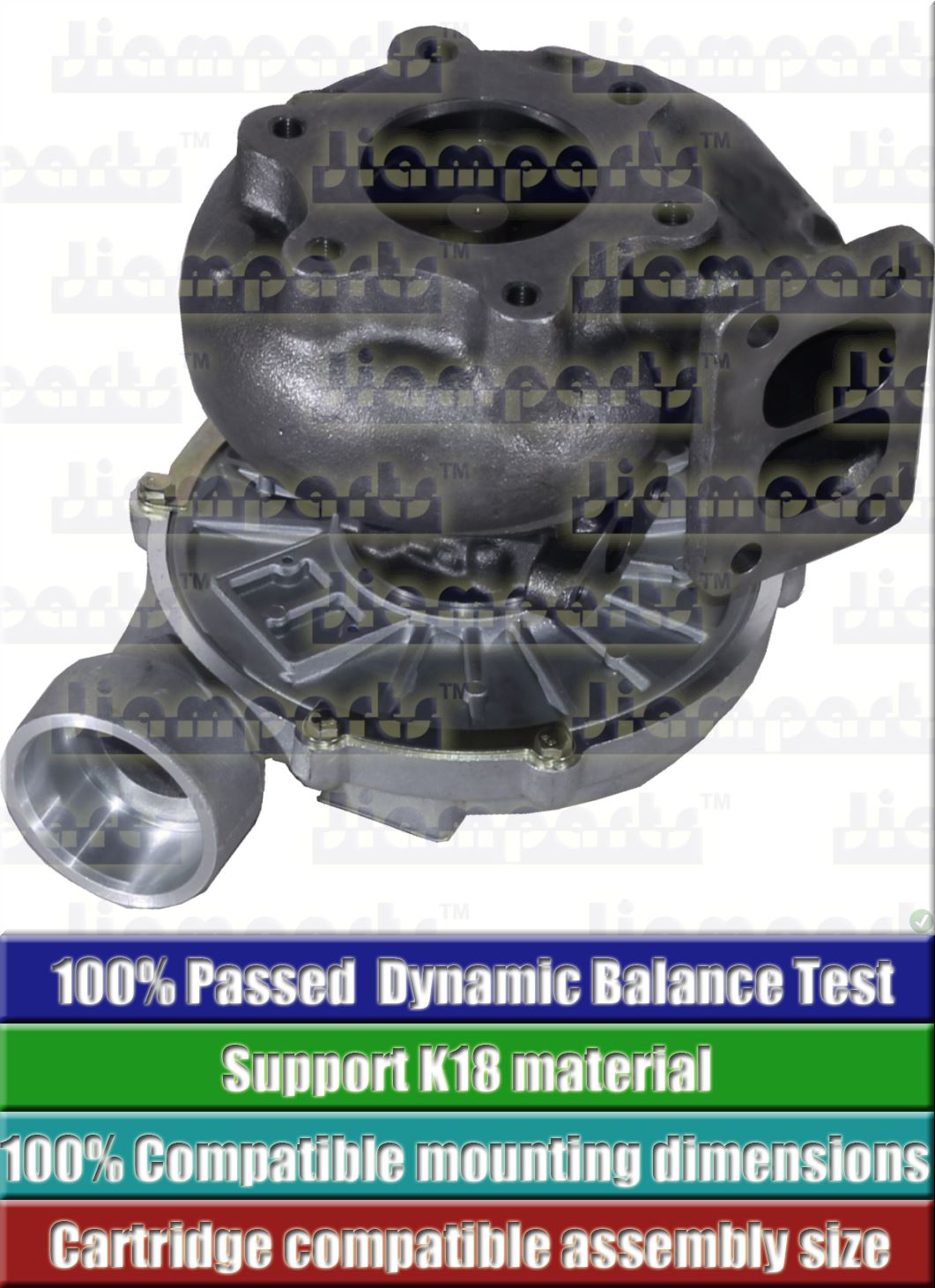 Description image:Turbocharger K27-3465MXA 18 20 0050969399