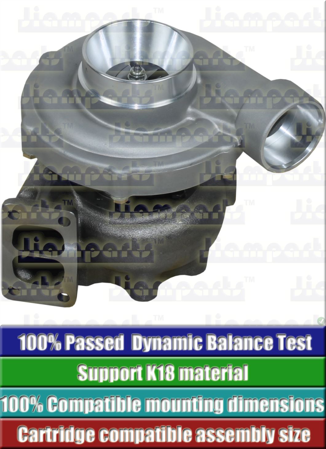 Description image:Turbocharger K27-3465MXEAA 18 20 009 096 4999