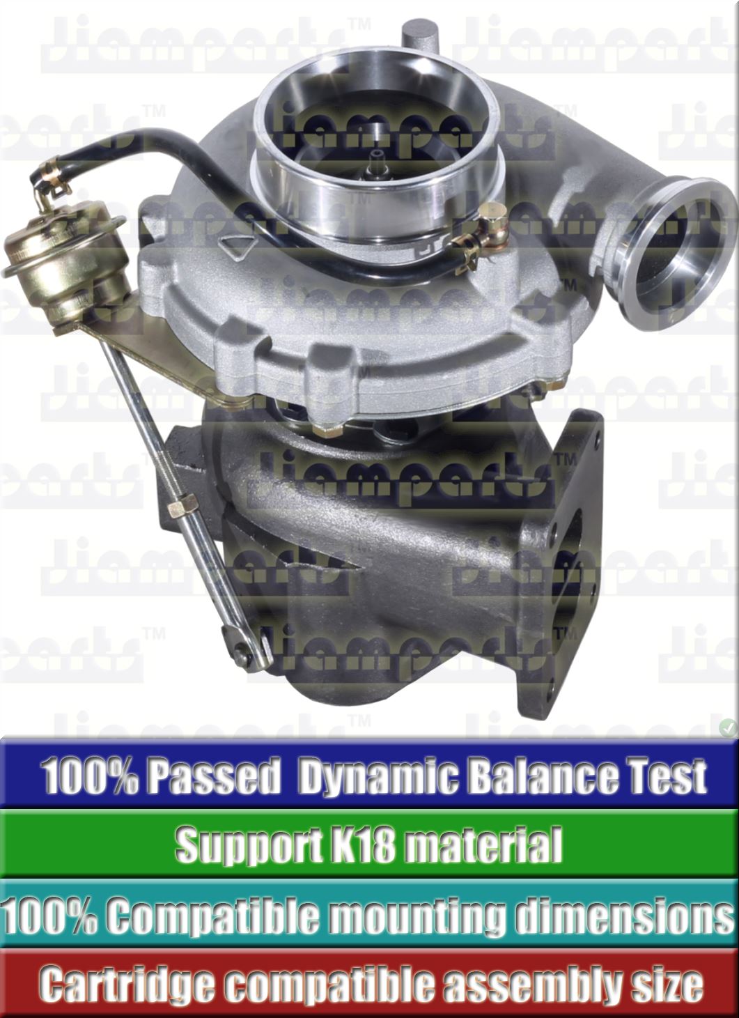 Description image:Turbocharger K27 5327-970-7100