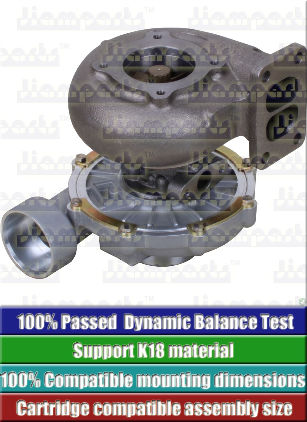Description image:Turbocharger K27 2-3266MNB 21 22 5327-971-6607