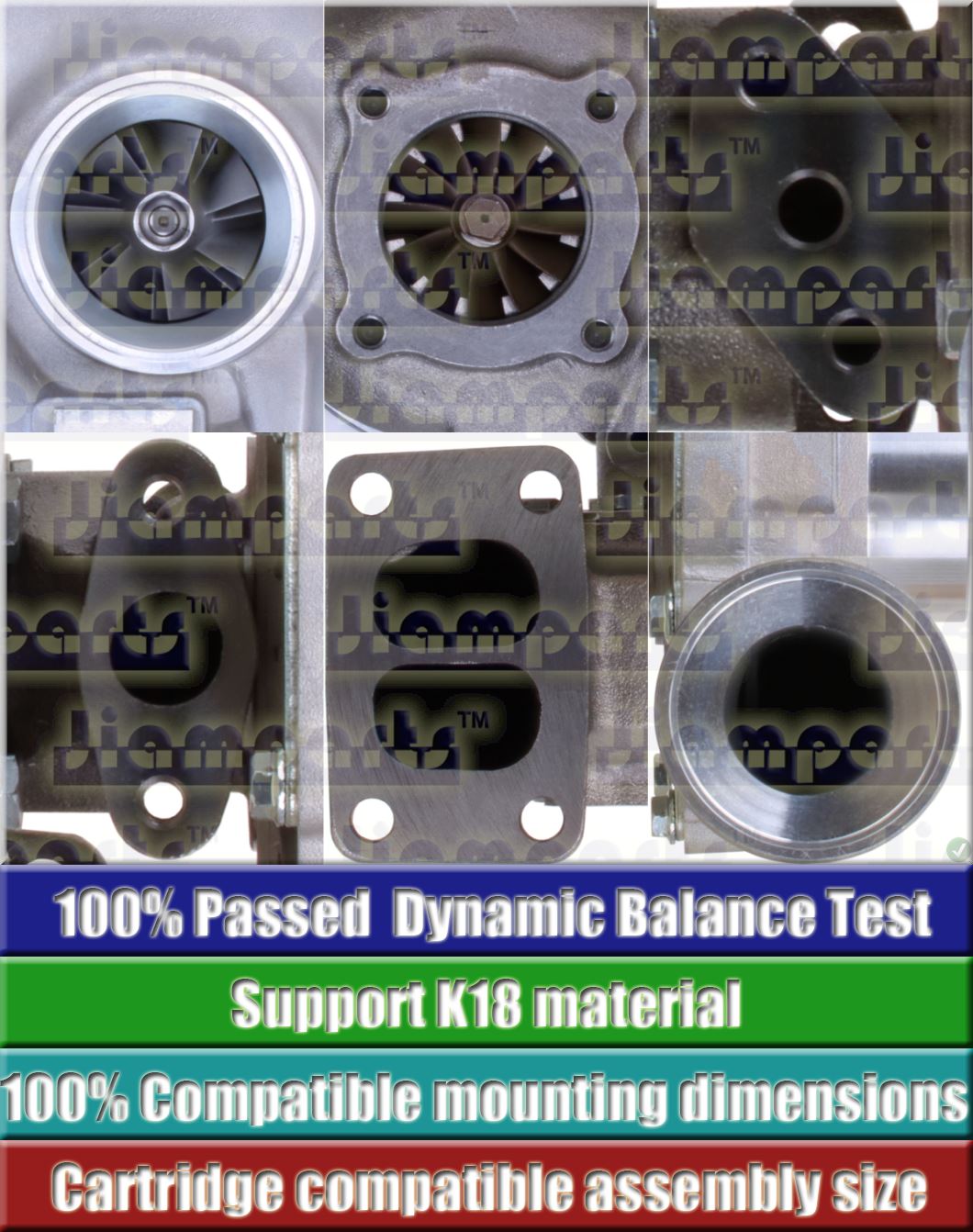 Description image:Turbocharger K27 2-2962MXAAA21 22GNATB 5327-988-6214