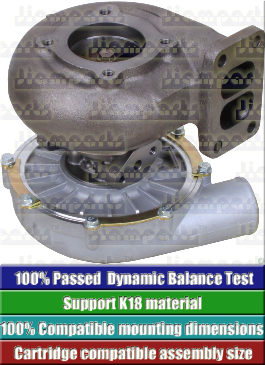 Description image:Turbocharger DEUTZ K27-2964MNA 17 22_5327-988-6407