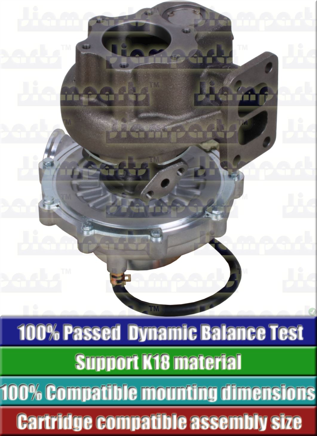 Description image:Turbocharger K27 2-3065 5327-988-6530