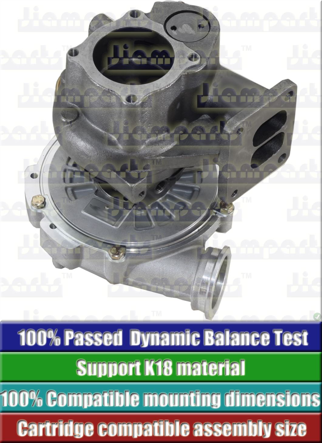 Description image:Turbocharger K27 2-3371OXCKB 11 91 5327-988-7114