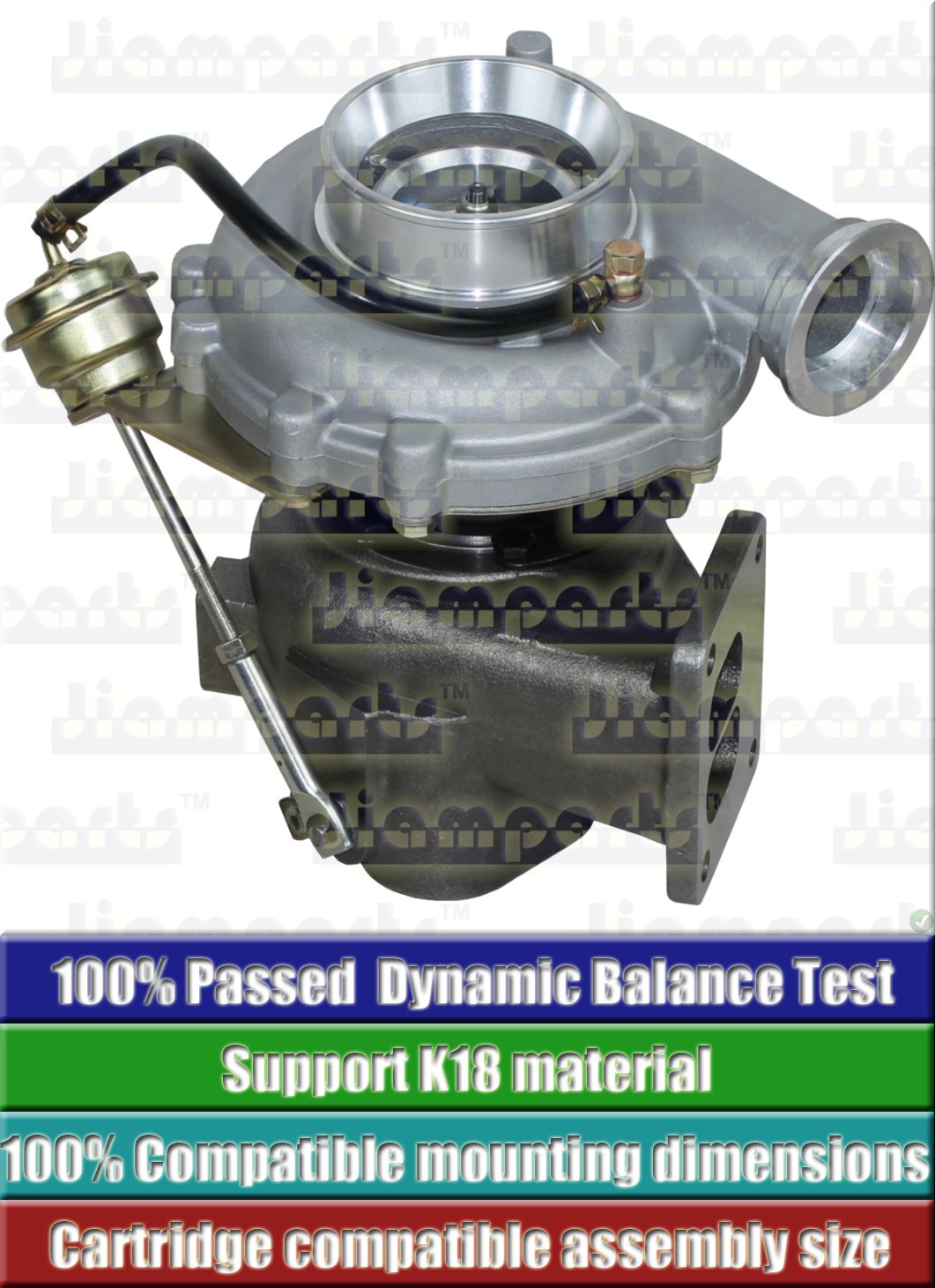 Description image:Turbocharger BENZ K27-3371OLAKE 12 90_5327-988-7150