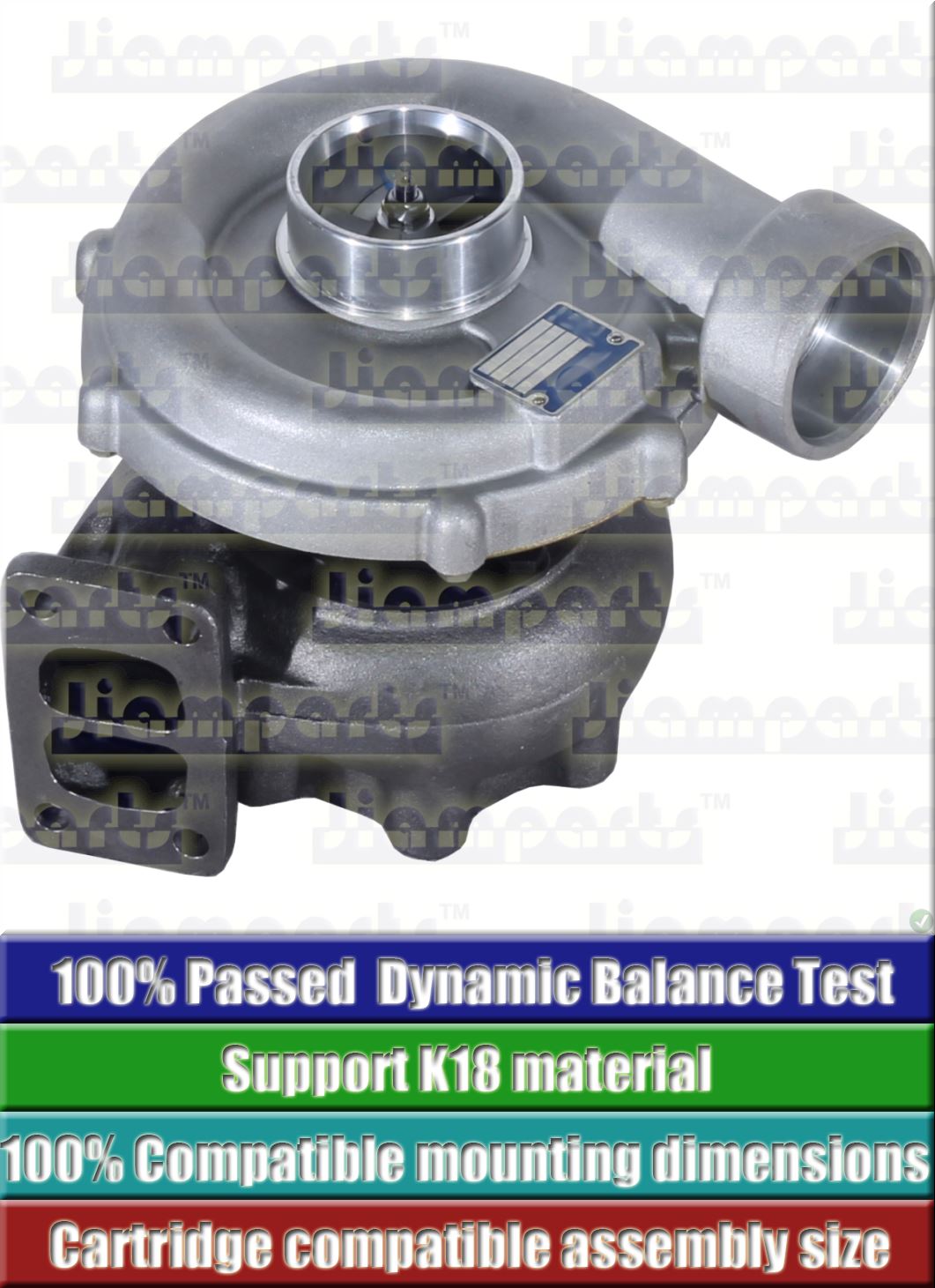 Description image:Turbocharger K27-3465MXA 18 20 53279706502