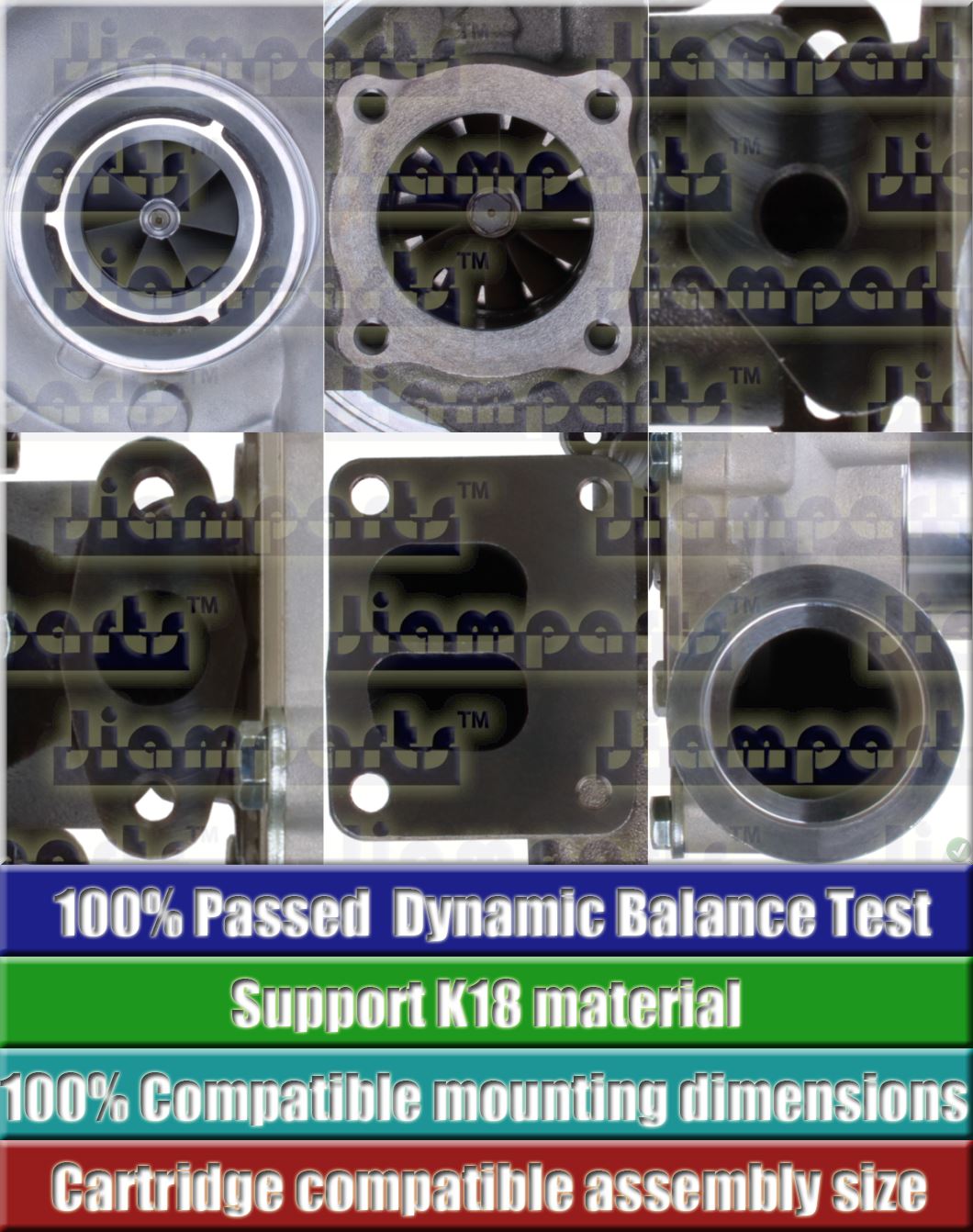 Description image:Turbocharger K27 2-3071OXCKB13 22RNAXD 53279707118