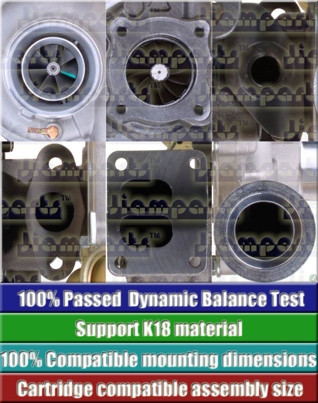 Description image:Turbocharger K27 2-3071OXCKB13 22RNAXD 53279707210