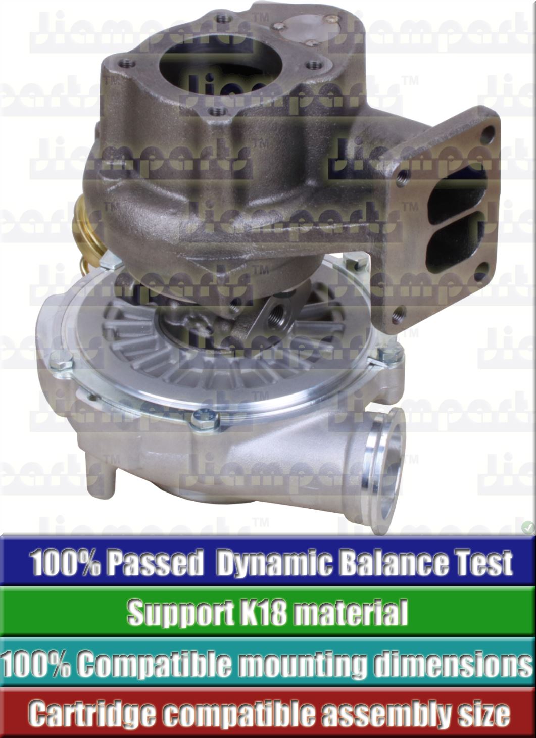 Description image:Turbocharger K27 2-3071OXCKB13 22RNAXD 53279707210