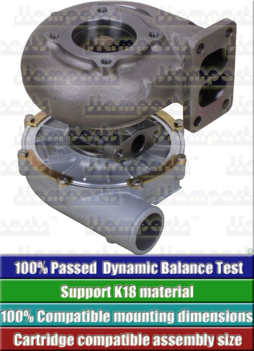 Description image:Turbocharger K27-2964MNA 17 22 53279886407