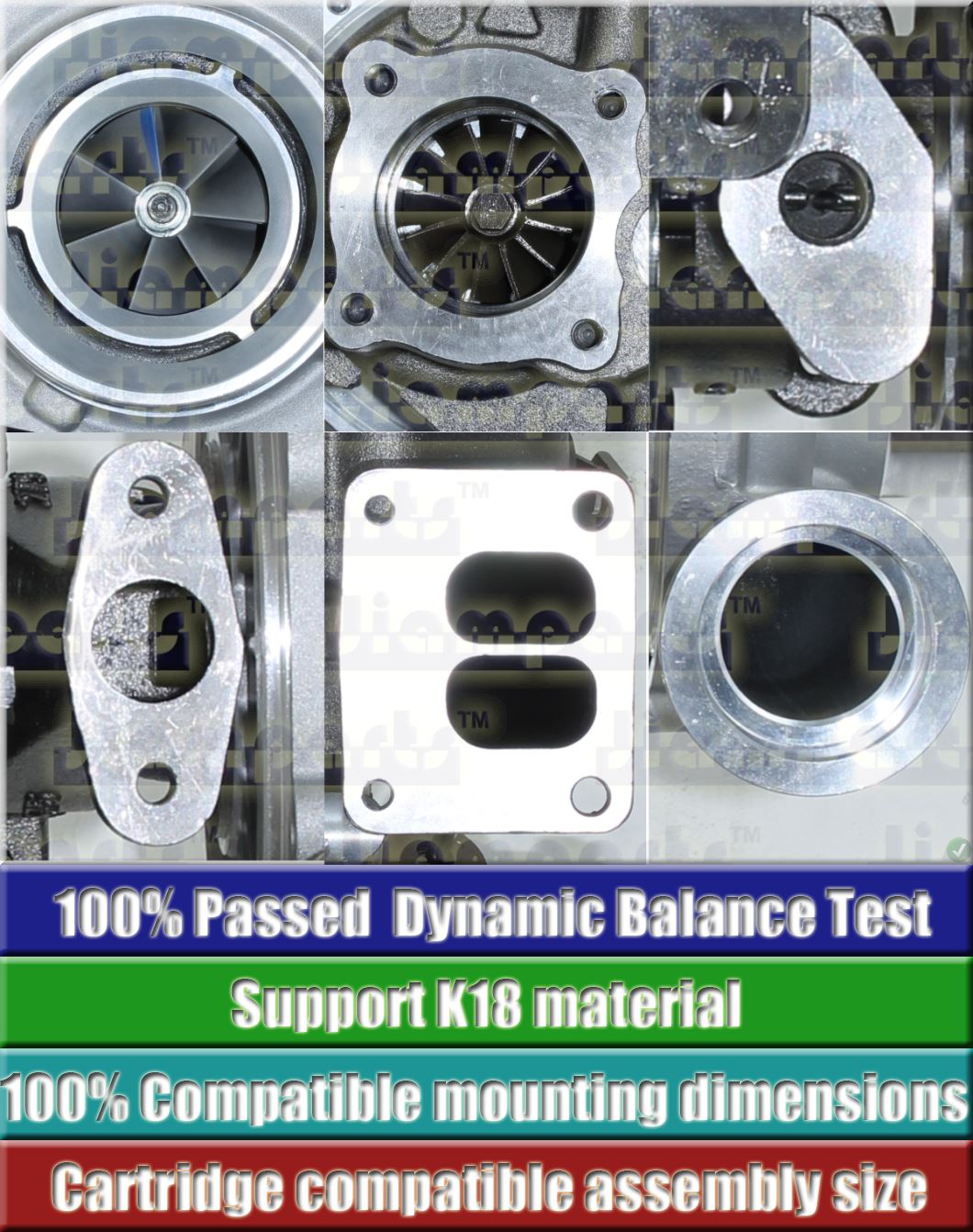 Description image:Turbocharger K27 2-3071OXCKB 11 91 53279887192
