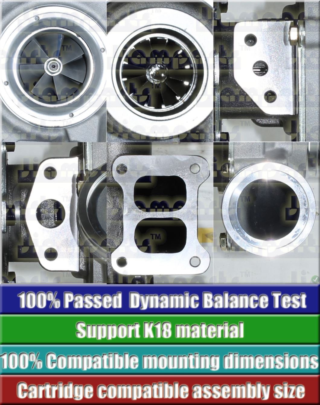 Description image:Turbocharger K29-3569QOAKB14 21GCAWD 5329-970-6913