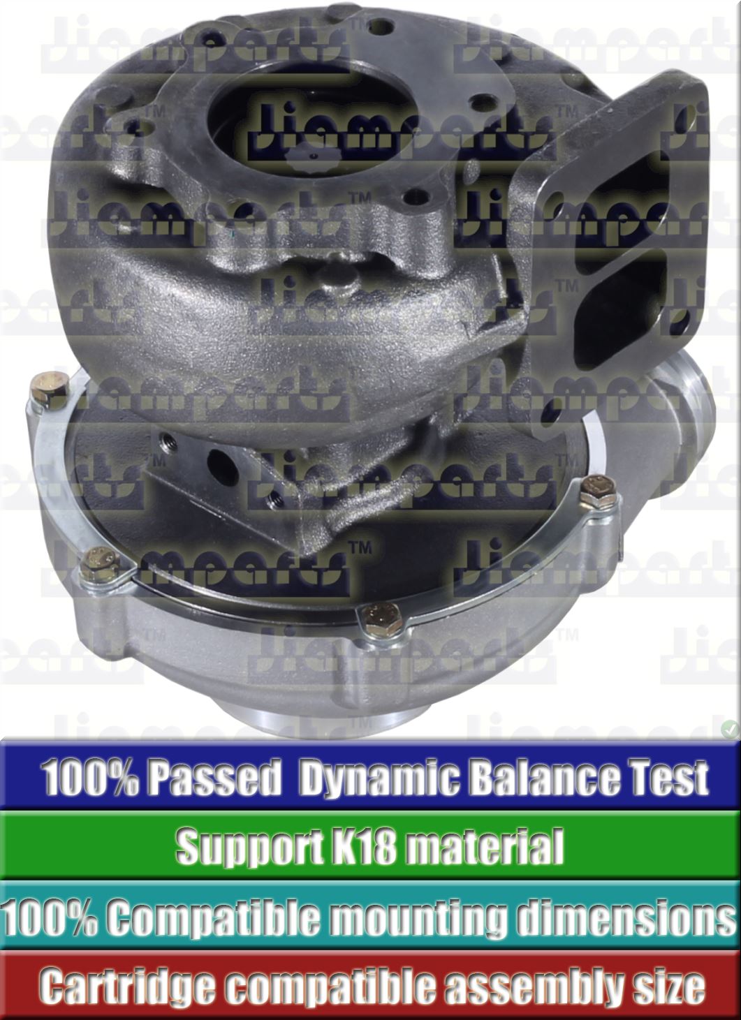 Description image:Turbocharger K29-3571QOAKB 15 20 5329-970-7116